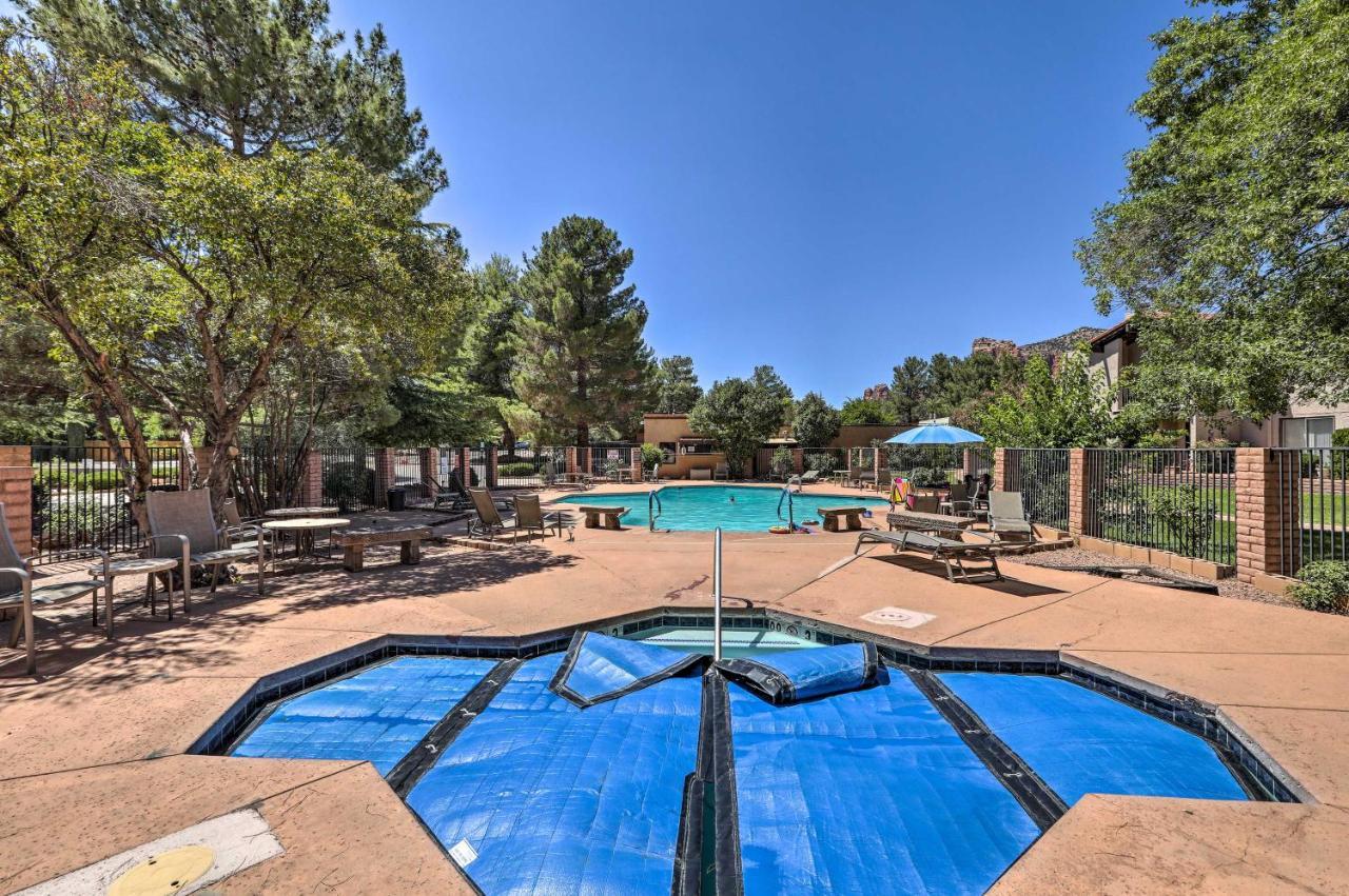 Sedona Condo Mtn Views, Balcony And Hot Tub Access 외부 사진
