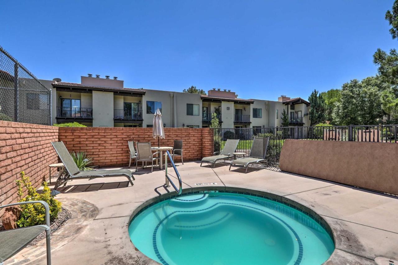 Sedona Condo Mtn Views, Balcony And Hot Tub Access 외부 사진