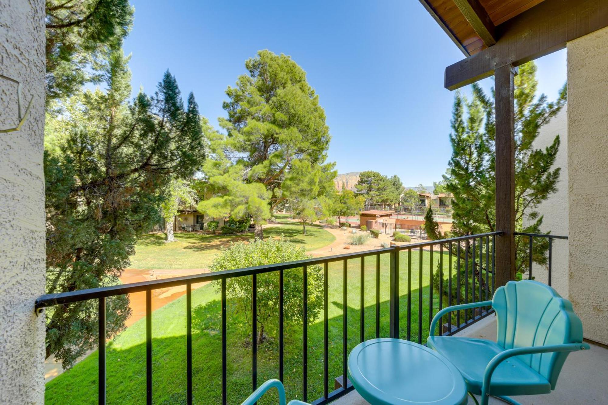 Sedona Condo Mtn Views, Balcony And Hot Tub Access 외부 사진