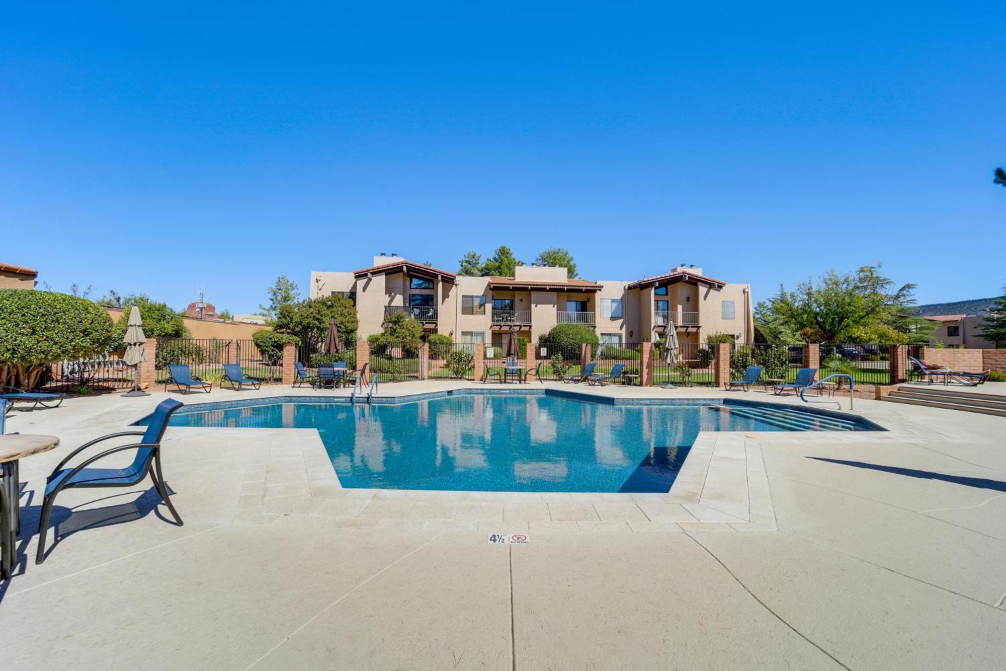 Sedona Condo Mtn Views, Balcony And Hot Tub Access 외부 사진